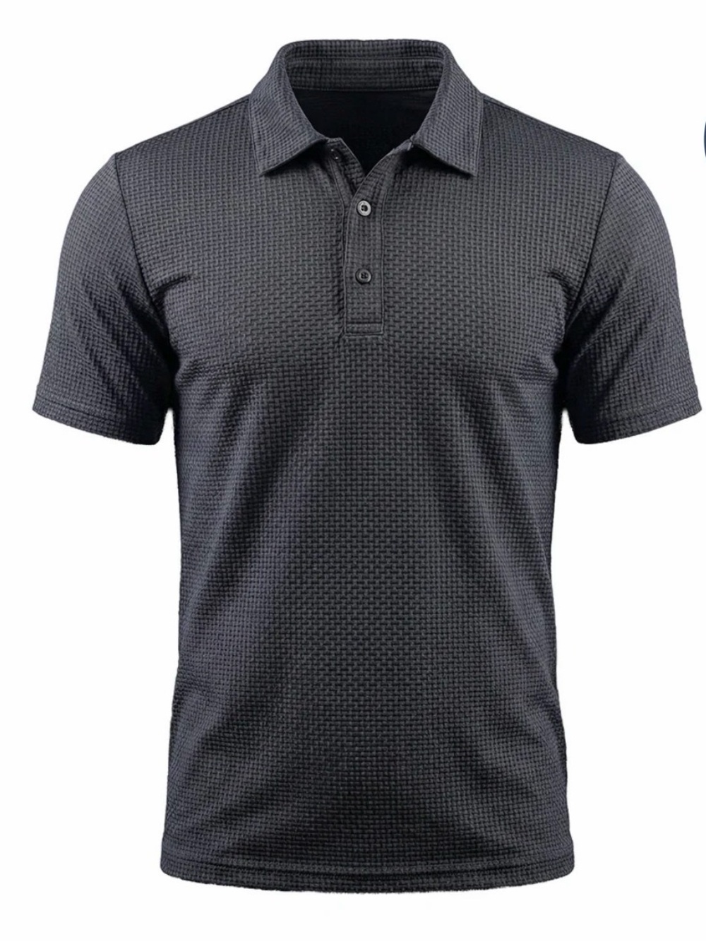 NWT Breeze Capri Men's Ultra Comfortable Short-Sleeve Polo Shirt - Harbour Gray